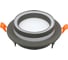 Встраиваемый светильник под лампу GX53 General Lighting Systems Вега GCL-GX53-H38 графит 662690 2