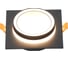 Встраиваемый светильник под лампу GX53 General Lighting Systems Вега GCL-GX53-H38 черный 662691 1