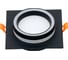Встраиваемый светильник под лампу GX53 General Lighting Systems Вега GCL-GX53-H38 черный 662691 2