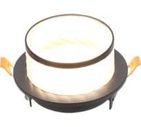 Встраиваемый светильник под лампу GX53 General Lighting Systems Элегия GCL-GX53-H38 черный 662730