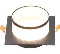 Встраиваемый светильник под лампу GX53 General Lighting Systems Элегия GCL-GX53-H38 черный 662733