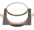 Встраиваемый светильник под лампу GX53 General Lighting Systems Элегия GCL-GX53-H38 черный 662733 1