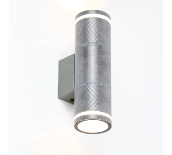 Уличный фасадный светильник под 2 лампы GU10 General Lighting Systems Шпиль GWL-2MR16-GU10-R-IP65 661981 1