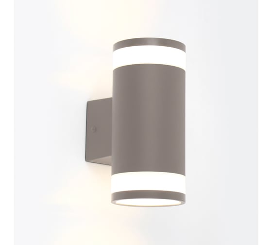 Уличный фасадный светильник под 2 лампы GX53 General Lighting Systems Люмината GWL-2GX53-M-IP65 662270 1