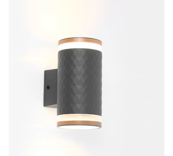 Уличный фасадный светильник под 2 лампы GX53 General Lighting Systems Ромб GWL-2GX53-M-IP65 662282 1