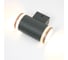 Уличный фасадный светильник под 2 лампы GX53 General Lighting Systems Ромб GWL-2GX53-M-IP65 662282 2