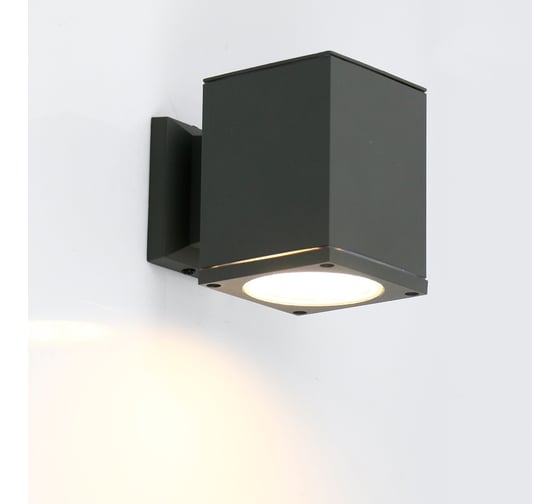 Уличный фасадный светильник под лампу GX53 General Lighting Systems Кватро GWL-GX53-M-IP65 662267 1