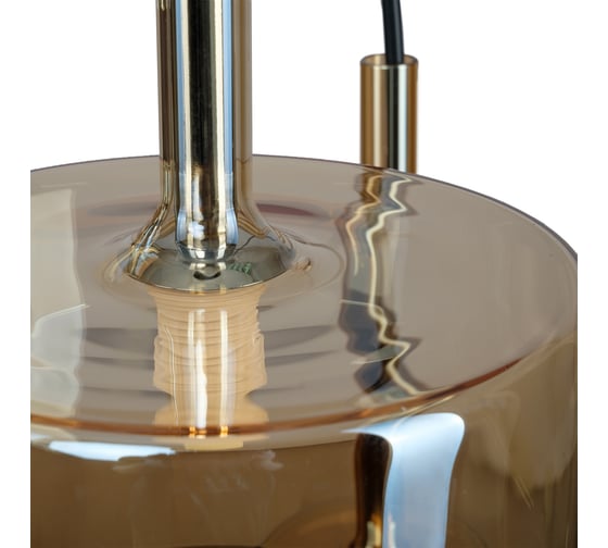 Подвесной светильник Ritter GLASSY 3хG9, янтарь 52648 3
