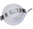 Светильник Gauss Elementary Downlight круг 5W 400lm 4000K 210-240V IP54 90х44 1/40 999420205 3