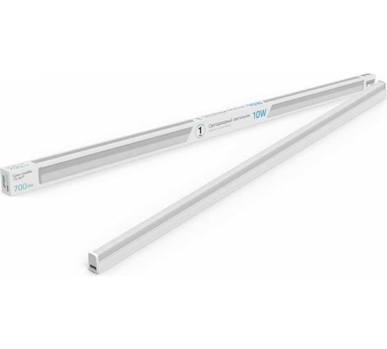 Линейный светильник Gauss LED матовый 10W 4000K 867x22x33, 700лм 930411210