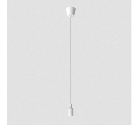 Подвесной светильник Gauss белый E27,1 м PL012