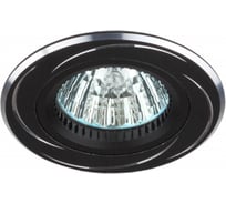 Штампованный поворотный светильник ЭРА KL34 AL/BK/1 MR16,12V, 50W Б0049558