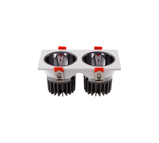 Светильник светодиодный Dekraft CDL-250-S 2x10Вт 3000К 24 белый 62004DEK