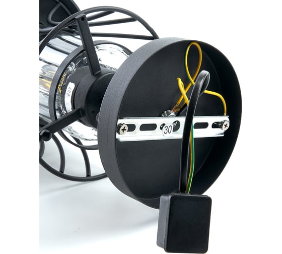Садово-парковый светильник FERON PL524 на постамент 60W 230V E27, черный 11687