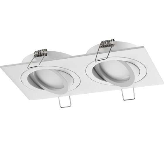 Светильник встраиваемый NOVOTECH поворотный GU10 2*50W MORUS 371021