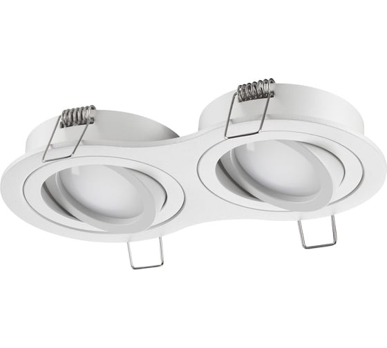 Светильник встраиваемый NOVOTECH поворотный GU10 2*50W MORUS 371023