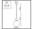 Подвесной светильник ODEON LIGHT E14 40W LOLLA 6625/1A 5