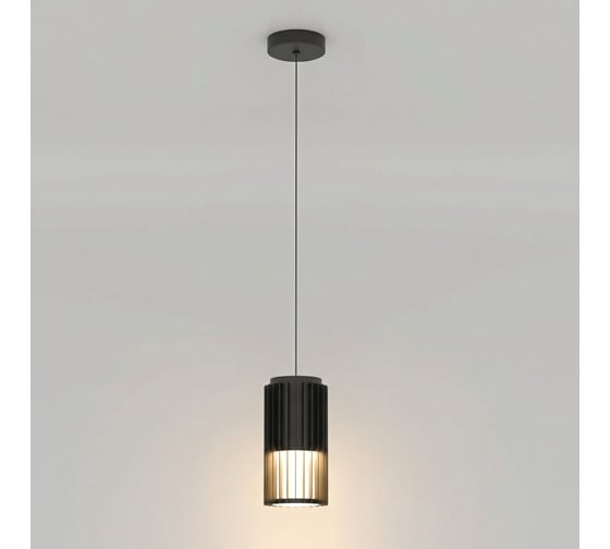 Уличный светодиодный подвесной светильник Elektrostandard IP54 Entero 3000K 35189/H черный a072081