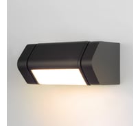Уличный светодиодный настенный поворотный светильник Elektrostandard IP54 DORS 3000K 35163/D черный a072077