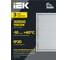 Панель LED IEK 6577-P 40Вт 6500К призма HOME LDVO0-6577P-40-6500-K01-H 3