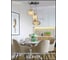 Подвесной светильник Ritter GLASSY 3хE27, янтарь 52647 6 2