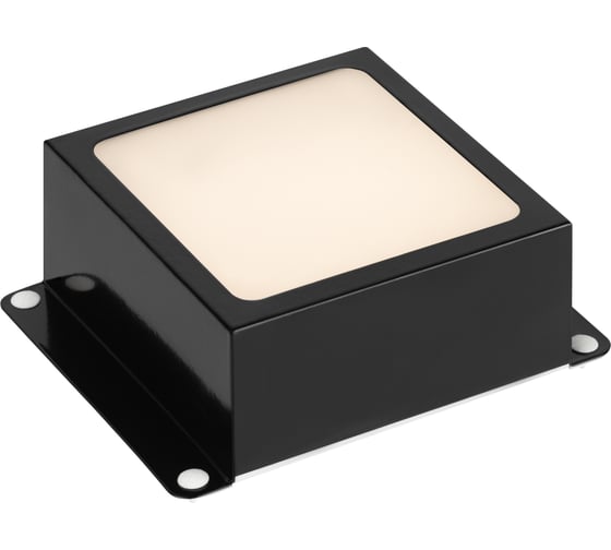 Светильник светодиодный ЭРА Грильято Домино SPO-651-3-4K-B8 8Вт 4000К 84х84мм 100х100 черный Б0070919