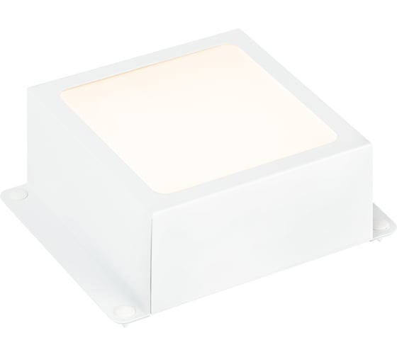 Светильник светодиодный ЭРА Грильято Домино SPO-651-3-4K-W8 8Вт 4000К 84х84мм 100х100 белый Б0070918