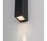 Уличный светодиодный настенный светильник Elektrostandard IP65 Blaze 3000K 35136/W черный a072074 3