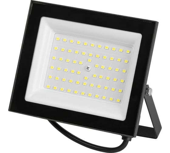 Прожектор светодиодный уличный ЭРА GREEN LINE LPR-033-0-65K-100 100Вт 6500K IP65 гарантия 1 год Б0071106