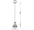 Подвесной светильник ARTE LAMP LANCASTER A5869SP-1BK 2