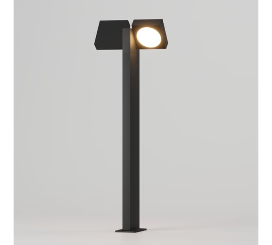 Ландшафтный светодиодный поворотный светильник Elektrostandard IP54 Twin 3000K 35170/F черный a072076