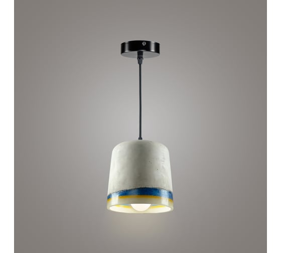 Подвесной светильник Ritter ECLECTIC 1xE27, серый 52669 8 1