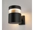 Уличный настенный светодиодный светильник Elektrostandard 1530 TECHNO LED 3000K IP65 чёрный a072083 3