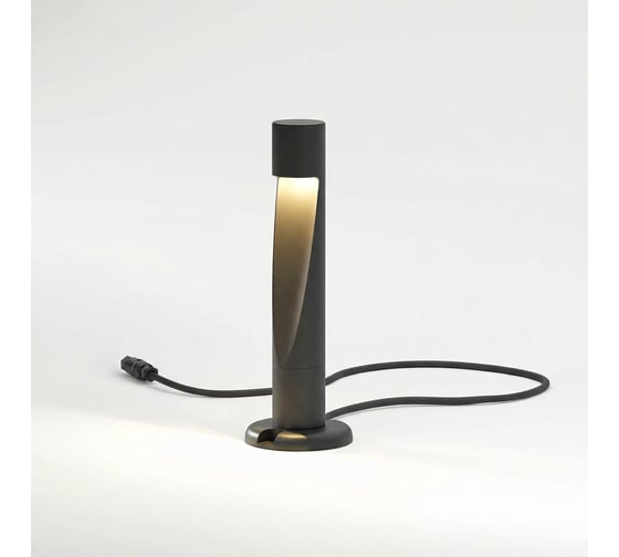 Ландшафтный светодиодный светильник Elektrostandard Recess 3000K IP65 35177/S черный a072095