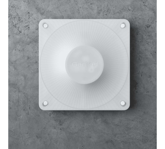 Светодиодный светильник настенный уличный Geniled ЖКХ в подъезд 4000К 15 Вт влагостойкий IP65 ударопрочный 08219_4000