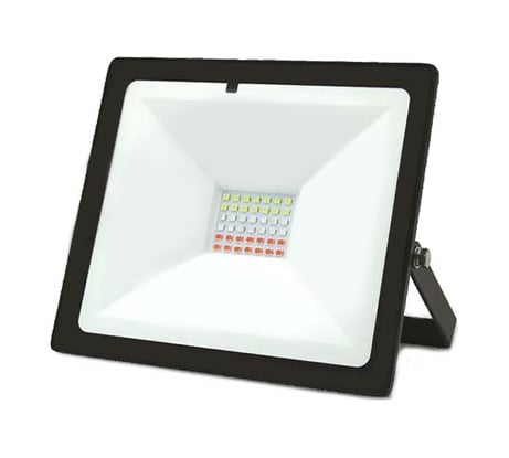 Светодиодный прожектор REXANT с пультом 30 Вт, свечение мультиколор RGB 605-012