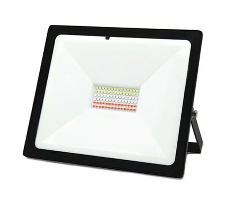 Светодиодный прожектор REXANT с пультом 50 Вт, свечение мультиколор RGB 605-013