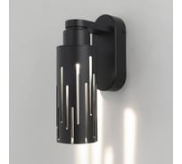 Уличный настенный светодиодный светильник Elektrostandard Streak 4000K IP54 35197/W черный a072055