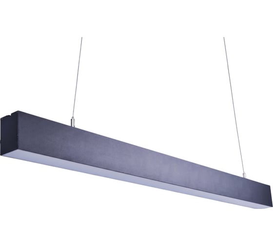 Светильник линейный светодиодный Uniel ULO-K10D 12W/4000K/L50 IP40 черный UL-00013496