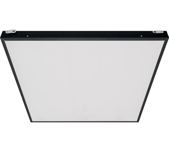 Светильник светодиодный потолочный встраиваемый Uniel Грильято ULP-6060 40W/5000К IP40, опал, черный UL-00012427