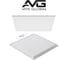 Встраиваемая светодиодная панель AVG, 160-265В, 6500K, 595х595х25мм, белая LPU-6060, 40Вт 6