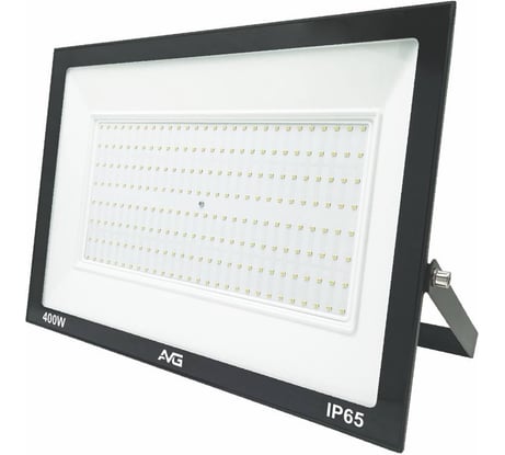 Прожектор светодиодный AVG СЕРИЯ 6, 200-240В, 6500К, 402х32х291мм, IP65, черный SDO-6 400Вт