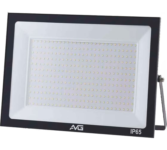Прожектор светодиодный AVG СЕРИЯ 6 , 200-240В, 6500К, 402х32х291мм, IP65, черный SDO-6 400Вт