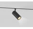 Светильник светодиодный трековый Ambrella Light Magnetic 48V 10мм BK черный IP20 18W 3CCT 3000/4200/6400K D55х120 GL2310 3