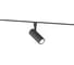 Светильник светодиодный трековый Ambrella Light Magnetic 48V 10мм BK черный IP20 6W 3CCT 3000/4200/6400K D35х80 GL2301 2