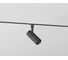 Светильник светодиодный трековый Ambrella Light Magnetic 48V 10мм BK черный IP20 6W 3CCT 3000/4200/6400K D35х80 GL2301 4