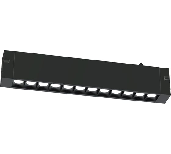 Светильник светодиодный трековый Ambrella Light Magnetic SMART 220V 25мм BK черный IP20 9W 3000-6000K 24 220х25х41 GL8075