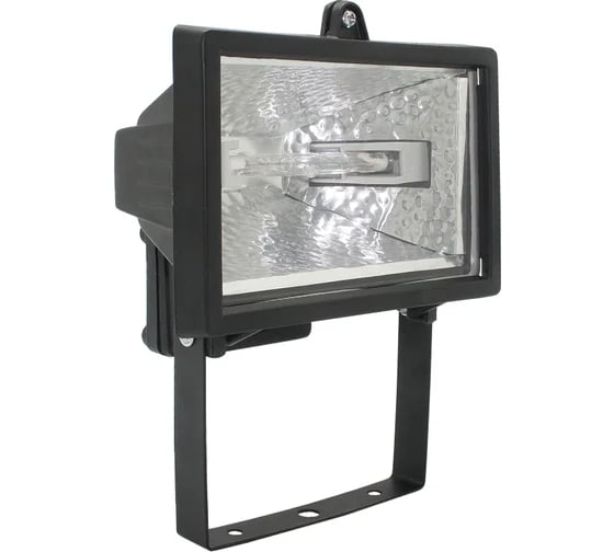 Галогенный прожектор ForLed 150Вт черный в комплекте с лампой 11543