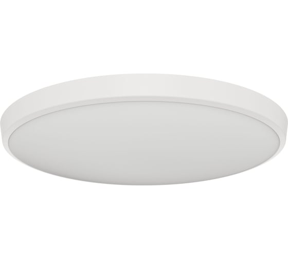 Светильник светодиодный накладной OGM 30Вт, 2400лм, 4000К, IP20, o260х55мм, белый O18-151