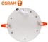 Светильник точечный светодиодный встраиваемый Osram NIGHTLIGHT 12W 3000K 1080лм с подсветкой 3 режима 4607194230532 3